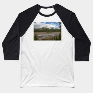 Shallow Riverbed Baseball T-Shirt